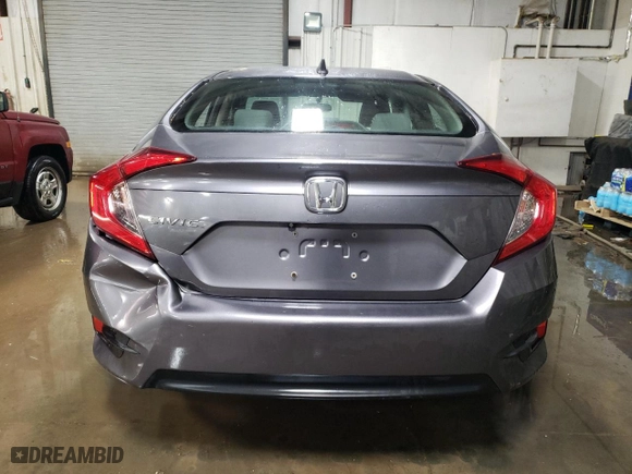 2017 Honda Civic Sedan EX with VIN 19XFC2F7XHE069878, listed as a Copart auction lot 86175544 with 53,982 mi miles and Salvage Title. Bid and sale history available at carsss.com. Image 6.