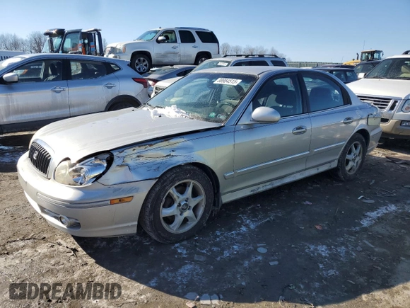 2005 Hyundai Sonata GLS with VIN KMHWF35H75A136678, listed as a Copart auction lot 88984515 with 132,596 mi miles and Salvage Title. Bid and sale history available at carsss.com. Image 1.