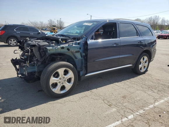 2015 Dodge Durango Limited with VIN 1C4RDJDG8FC938702, listed as a Copart auction lot 51119245 with 74,445 mi miles and Salvage title. Bid and sale history available at DreamBid. Image 1.