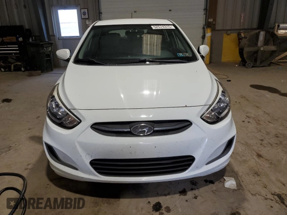 2016 Hyundai Accent SE with VIN KMHCT5AE0GU255810, listed as a Copart auction lot 52574315 with 107,030 mi miles and Salvage Title. Bid and sale history available at carsss.com. Image 5.