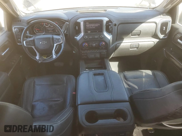 2021 Chevrolet Silverado 1500 LT Trail Boss with VIN 3GCPYFEDXMG334267, listed as a Copart auction lot 47261455 with 60,153 mi miles and Salvage Title. Bid and sale history available at DreamBid. Image 8.