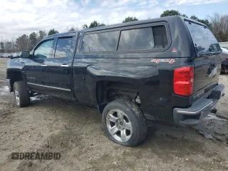 2014 Chevrolet Silverado 1500 LTZ with VIN 1GCVKSEC8EZ156725, listed as a Copart auction lot 43711365 with 127,224 mi miles and Salvage Title. Bid and sale history available at DreamBid. Image 2.