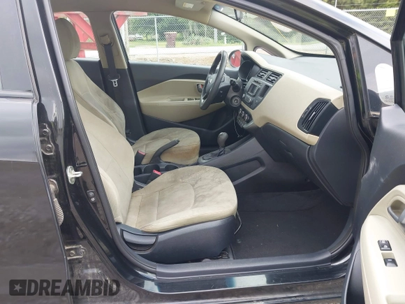2013 Kia Rio LX with VIN KNADM4A35D6270556, listed as a IAAI auction lot 42115208 with 165,249 mi miles. Bid and sale history available at carsss.com. Image 5.