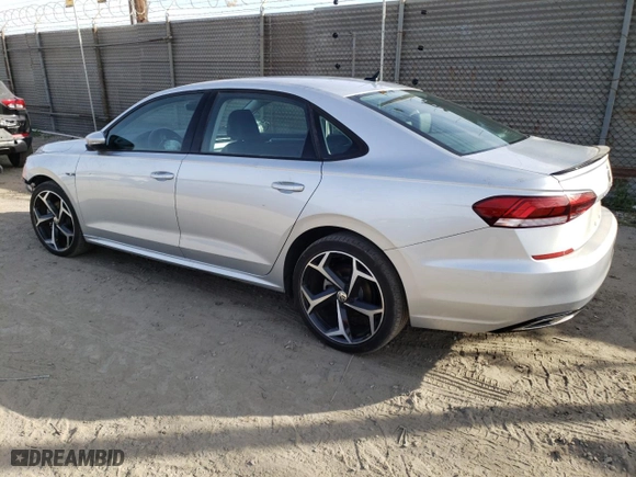2020 Volkswagen Passat 2.0T R-Line with VIN 1VWMA7A30LC001763, listed as a Copart auction lot 41653743 with 15,585 mi miles. Bid and sale history available at carsss.com. Image 2.