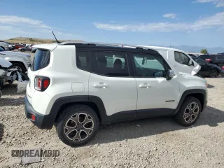 2017 Jeep Renegade Limited z VIN ZACCJBDBXHPG65785, wystawiony jako Copart lot #58090725 z przebiegiem 91 383 mil mil oraz Czysty tytuł • Clean title. Historia ofert i sprzedaży dostępna na DreamBid. Obrazek 3.