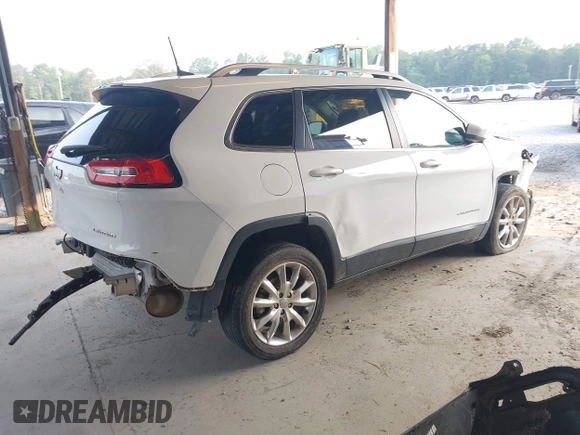 2016 Jeep Cherokee Limited z VIN 1C4PJLDB8GW233818, wystawiony jako IAAI lot #42376960 z przebiegiem 110 160 mil mil oraz . Historia ofert i sprzedaży dostępna na DreamBid. Obrazek 4.