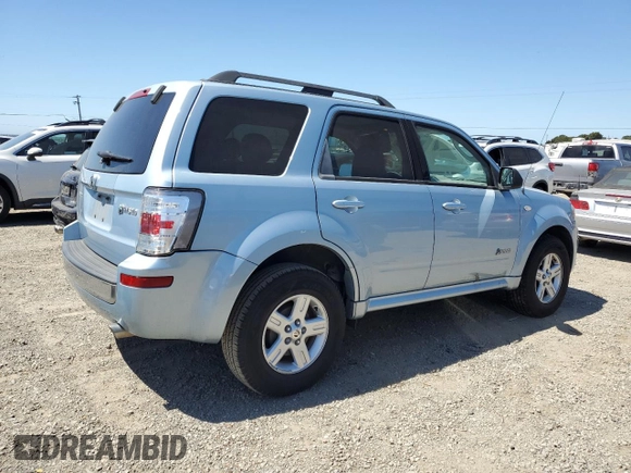 2009 Mercury Mariner Hybrid with VIN 4M2CU29379KJ10176, listed as a Copart auction lot 57554475 with 121,691 mi miles and Clean title. Bid and sale history available at DreamBid. Image 3.