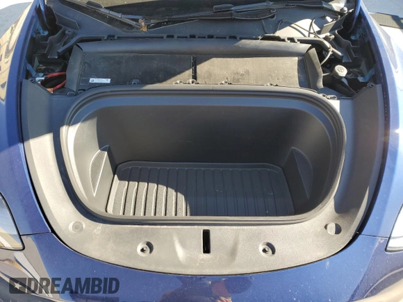 2024 Tesla Model Y with VIN 7SAYGDED8RF132720, listed as a Copart auction lot 45631755 with Not Provided miles and Salvage Title. Bid and sale history available at DreamBid. Image 12.