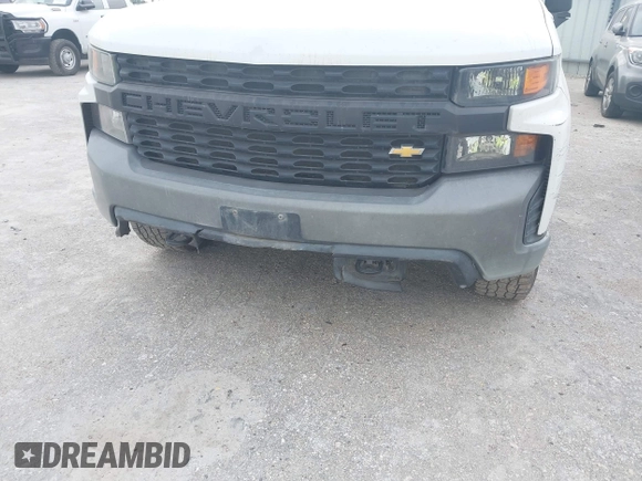 2020 Chevrolet Silverado 1500 Work Truck with VIN 1GCRYAEF8LZ177706, listed as a IAAI auction lot 42223578 with 59,382 mi miles and . Bid and sale history available at DreamBid. Image 6.
