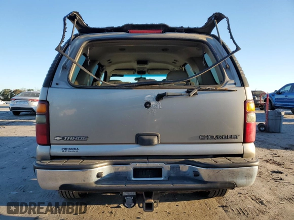 2002 Chevrolet Tahoe LT with VIN 1GNEK13ZX2J244226, listed as a Copart auction lot 76296654 with 192,194 mi miles and Clean Title. Bid and sale history available at carsss.com. Image 6.