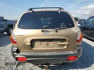 2003 Hyundai Santa Fe GLS with VIN KM8SC13D53U477438, listed as a Copart auction lot 44195145 with 167,437 mi miles and Clean Title. Bid and sale history available at carsss.com. Image 6.