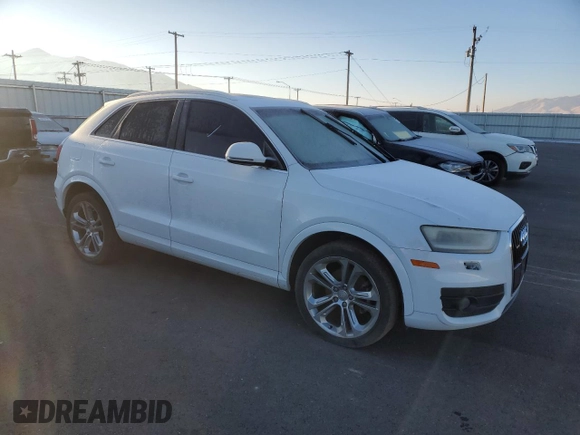 2015 Audi Q3 2.0T Prestige with VIN WA1GFCFS6FR014202, listed as a Copart auction lot 88934125 with 180,082 mi miles and Clean Title. Bid and sale history available at carsss.com. Image 4.