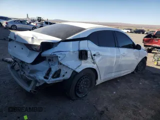 2021 Nissan Sentra S with VIN 3N1AB8BVXMY227149, listed as a Copart auction lot 89309815 with 82,969 mi miles and Salvage Title. Bid and sale history available at DreamBid. Image 3.