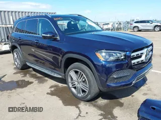 2020 Mercedes-Benz GLS with VIN 4JGFF5KE1LA207411, listed as a IAAI auction lot 41896706 with 31,843 mi miles. Bid and sale history available at carsss.com. Image 1.