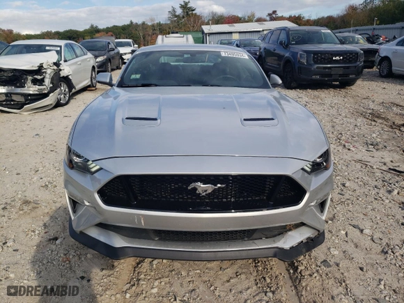 2019 Ford Mustang GT with VIN 1FA6P8CF5K5156888, listed as a Copart auction lot 73495934 with NaN miles and Salvage Title. Bid and sale history available at carsss.com. Image 5.