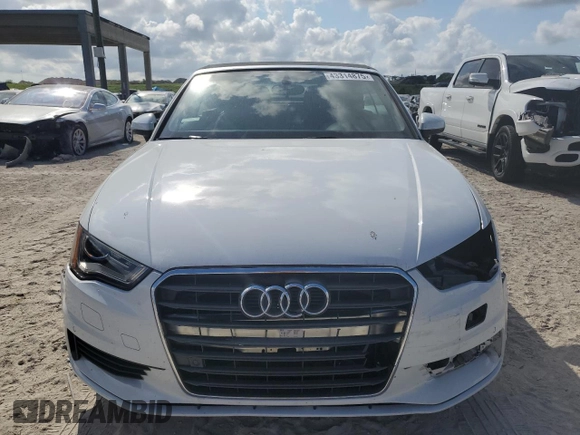 2015 Audi A3 1.8T Premium with VIN WAU6CLFF5F1135425, listed as a Copart auction lot 43314875 with 48,769 mi miles and Salvage Title. Bid and sale history available at carsss.com. Image 5.