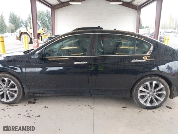 2014 Honda Accord Sedan Sport with VIN 1HGCR2F51EA076833, listed as a IAAI auction lot 41936015 with 153,130 mi miles. Bid and sale history available at carsss.com. Image 14.