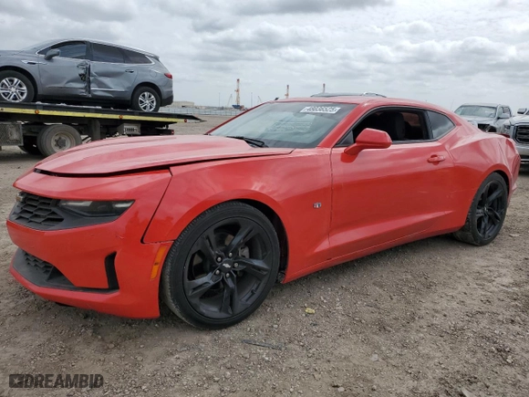 2019 Chevrolet Camaro 1LT with VIN 1G1FB1RS8K0149475, listed as a Copart auction lot 48036525 with 150,725 mi miles and Salvage Title. Bid and sale history available at carsss.com. Image 1.