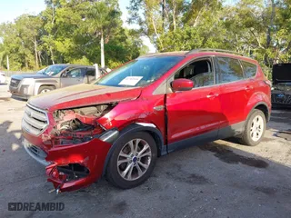 2018 Ford Escape SE with VIN 1FMCU0GD2JUA02221, listed as a IAAI auction lot 41702046 with 92,086 mi miles. Bid and sale history available at carsss.com. Image 2.