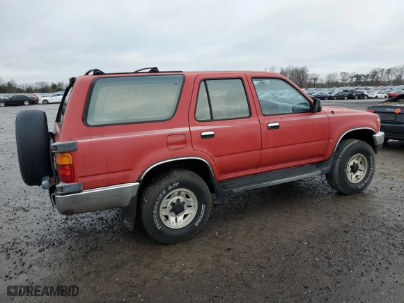 1990 Toyota 4Runner SR5 with VIN JT3VN39WXL0031586, listed as a Copart auction lot 85439374 with 100,264 mi miles and Clean Title. Bid and sale history available at carsss.com. Image 3.