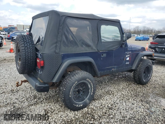 1997 Jeep Wrangler Sport with VIN 1J4FY19S4VP449011, listed as a Copart auction lot 52225715 with 145,814 mi miles and Clean Title. Bid and sale history available at carsss.com. Image 3.