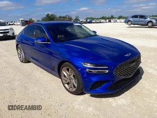 2022 Genesis G70 2.0T with VIN KMTG34TA9NU088968, listed as a Copart auction lot 67469522 with Not Provided miles and Non Repairable. Bid and sale history available at DreamBid. Image 4.