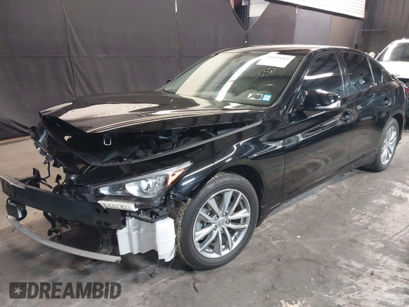 2021 Infiniti Q50 Pure z VIN JN1EV7AR1MM752286, wystawiony jako IAAI lot #40897683 z przebiegiem 44 707 mil mil oraz . Historia ofert i sprzedaży dostępna na DreamBid. Obrazek 18.