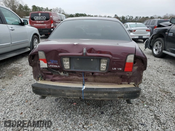 2006 Lincoln LS Sport with VIN 1LNHM87A76Y619804, listed as a Copart auction lot 85872904 with 179,199 mi miles and Salvage Title. Bid and sale history available at DreamBid. Image 6.