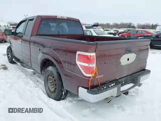 2010 Ford F-150 XL with VIN 1FTFX1CVXAFA86435, listed as a IAAI auction lot 41348804 with 181,711 mi miles. Bid and sale history available at carsss.com. Image 3.