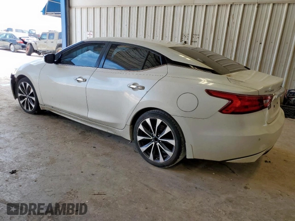 2016 Nissan Maxima SV with VIN 1N4AA6AP8GC409085, listed as a Copart auction lot 59945755 with 133,014 mi miles and Salvage title. Bid and sale history available at DreamBid. Image 2.