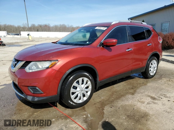 2016 Nissan Rogue S with VIN JN8AT2MT5GW000728, listed as a Copart auction lot 50883195 with 103,583 mi miles and Non Repairable. Bid and sale history available at DreamBid. Image 1.