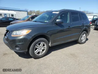 2011 Hyundai Santa Fe GLS with VIN 5XYZGDAB8BG073995, listed as a Copart auction lot 53595075 with 132,794 mi miles and Salvage Title. Bid and sale history available at carsss.com. Image 1.