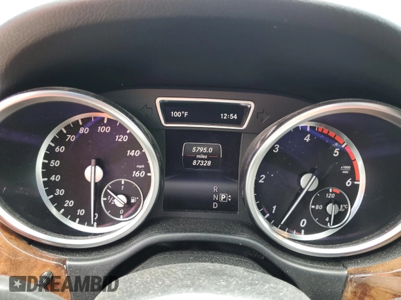 2014 Mercedes-Benz M 350 with VIN 4JGDA2EB6EA376638, listed as a Copart auction lot 61662785 with 87,328 mi miles and Salvage title. Bid and sale history available at DreamBid. Image 9.