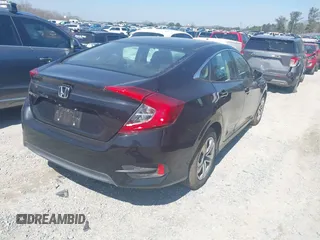 2018 Honda Civic Sedan LX with VIN 19XFC2F56JE024358, listed as a IAAI auction lot 41775704 with 76,794 mi miles. Bid and sale history available at carsss.com. Image 4.