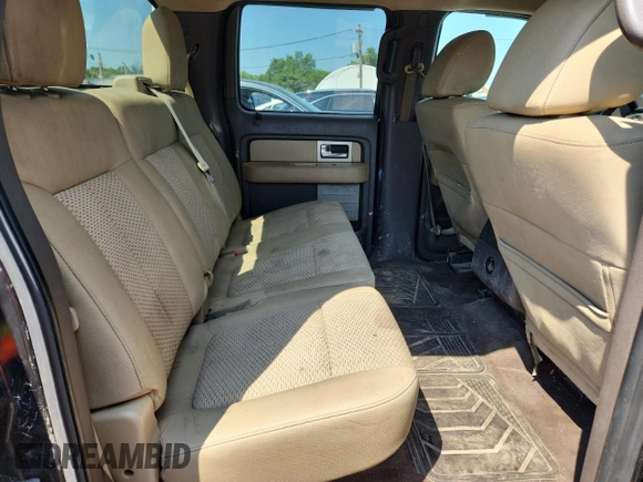 2010 Ford F-150 XL with VIN 1FTFW1EV9AFA81260, listed as a Copart auction lot 63248525 with 141,029 mi miles and Clean title. Bid and sale history available at DreamBid. Image 10.