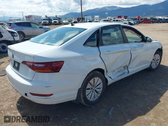 2019 Volkswagen Jetta S with VIN 3VWN57BU6KM238724, listed as a IAAI auction lot 42127519 with 46,794 mi miles and . Bid and sale history available at DreamBid. Image 4.