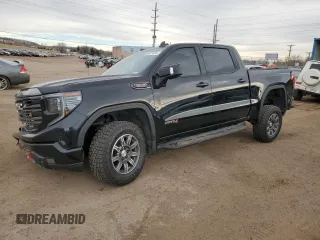 2024 GMC Sierra 1500 AT4 with VIN 1GTUUEEL7RZ128265, listed as a Copart auction lot 85511474 with 51,190 mi miles and Salvage title. Bid and sale history available at DreamBid. Image 1.