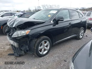2010 Lexus RX 350 with VIN 2T2BK1BAXAC013128, listed as a IAAI auction lot 41834331 with 153,515 mi miles. Bid and sale history available at carsss.com. Image 18.