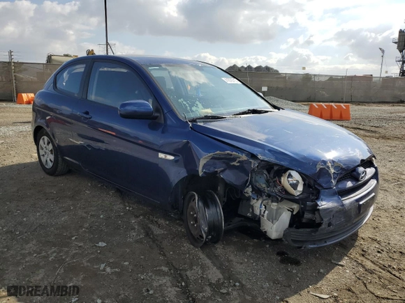 2011 Hyundai Accent GS with VIN KMHCM3AC8BU190990, listed as a Copart auction lot 41876715 with 148,564 mi miles and Salvage Title. Bid and sale history available at carsss.com. Image 4.