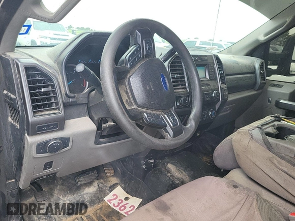 2019 Ford F-250 XL with VIN 1FT7W2BT3KEC61760, listed as a IAAI auction lot 42716762 with 110,167 mi miles and . Bid and sale history available at DreamBid. Image 13.