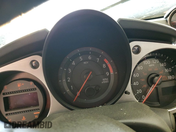 2014 Nissan 370Z Touring with VIN JN1AZ4FH0EM621207, listed as a Copart auction lot 50928485 with Not Provided miles and Salvage Title. Bid and sale history available at DreamBid. Image 9.