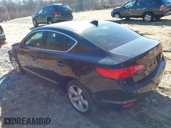2014 Acura ILX Premium Pkg with VIN 19VDE1F54EE006550, listed as a IAAI auction lot 41710706 with 157,931 mi miles. Bid and sale history available at carsss.com. Image 3.