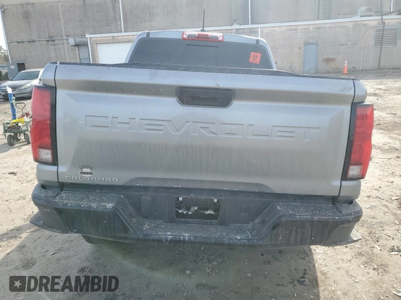 2024 Chevrolet Colorado 4WD Z71 with VIN 1GCPTDEK0R1127474, listed as a Copart auction lot 43428075 with 0 mi miles and Salvage Title. Bid and sale history available at carsss.com. Image 6.