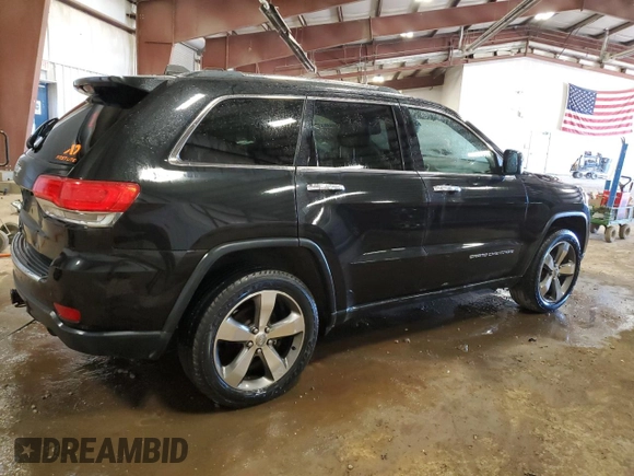 2014 Jeep Grand Cherokee Limited with VIN 1C4RJFBGXEC566996, listed as a Copart auction lot 50564115 with Not Provided miles and Clean Title. Bid and sale history available at DreamBid. Image 3.