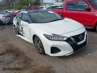 2020 Nissan Maxima SL with VIN 1N4AA6DV4LC379314, listed as a IAAI auction lot 41868509 with 18,107 mi miles. Bid and sale history available at carsss.com. Image 1.