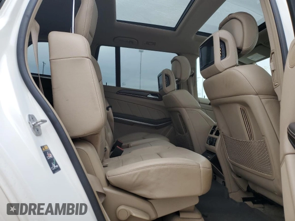 2015 Mercedes-Benz GL-Class GL 550 with VIN 4JGDF7DE9FA467835, listed as a Copart auction lot 74236834 with 0 mi miles and Salvage Title. Bid and sale history available at carsss.com. Image 11.