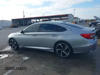 2019 Honda Accord Sport with VIN 1HGCV1F3XKA043815, listed as a IAAI auction lot 41997607 with 91,001 mi miles and . Bid and sale history available at DreamBid. Image 14.