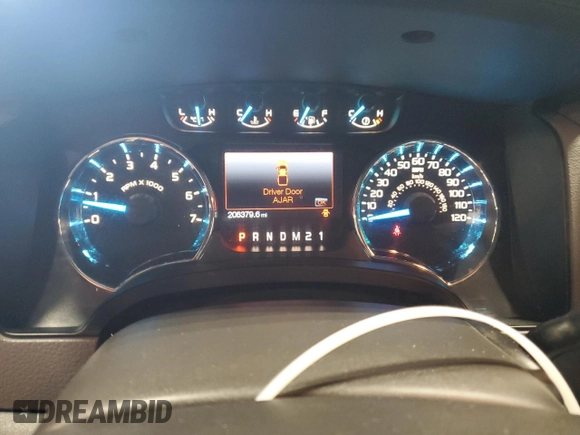 2013 Ford F-150 XL with VIN 1FTFW1ETXDKG50756, listed as a Copart auction lot 55120445 with 206,379 mi miles and Clean Title. Bid and sale history available at carsss.com. Image 9.