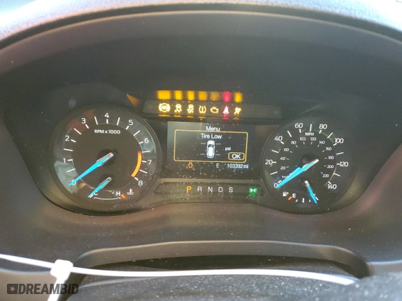 2016 Ford Explorer with VIN 1FM5K7B83GGB71754, listed as a Copart auction lot 43827485 with 103,392 mi miles and Salvage Title. Bid and sale history available at carsss.com. Image 9.