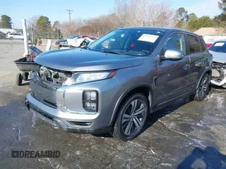 2020 Mitsubishi Outlander Sport ES 2.0 with VIN JA4AR3AU6LU020225, listed as a IAAI auction lot 41406233 with 95,885 mi miles. Bid and sale history available at carsss.com. Image 2.